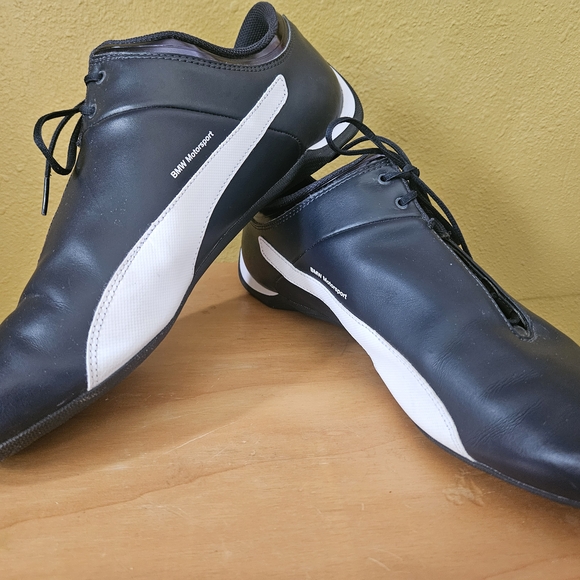 Puma Black and White Men's Sneakers - Picture 1 of 4